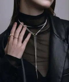 cene [GOLD]MULTIWAY LONG PEARL CHOKERのサムネイル