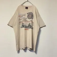ハーレー ダビッドソン ライド フォー ライフ Tシャツ Usa製 XL 00s
