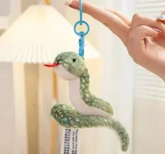 스네이크 플러시 키 체인 마스코트