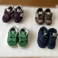 New Balance 313 パープル スニーカーとpuma4足セット