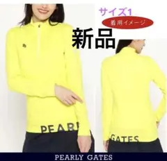 【新品】パーリーゲイツ 長袖カットソーサイズ1