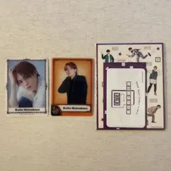 トラジャ Enter ステッカー 松倉海斗 トレカ セット