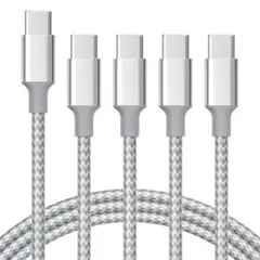 急速充電⭐️Type C 4本 1m 2m データ転送 ケーブル