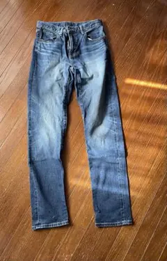 ⭐️新品未使用⭐️ユニクロ　スリムストレートデニムカイハラ