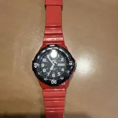 CASIO 海外モデル 腕時計 MRW-200HC-4B レッドのサムネイル