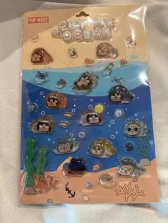 新品未使用 POPMART CRYBABYCryMeAn Ocean ステッカーのサムネイル