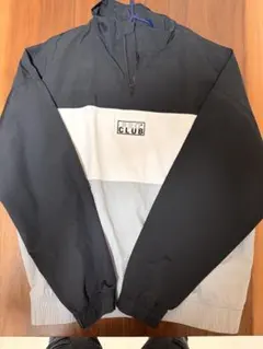 ハーフジップ ナイロンジャケット