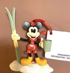ディズニーストア クリスマスオーナメント ミッキー オーナメント スキー