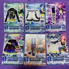 アイカツカード　サンダーライダース　藤堂ユリカ　氷上すみれ　霧矢あおい　セイラ