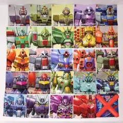 24種　ノーマル　ホロ　コンプリート　全種類　ガンダム　ポテコ　シール　第4弾