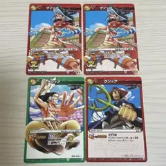 ウソップ ミラクルバトルカードダス 4枚セット ONE PIECE