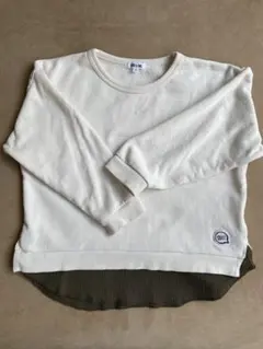 ビーミング B:MING 裏毛 レイヤード プルオーバー　130