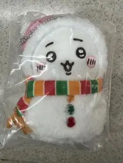 エニマイくじ　E賞　ちいかわ 雪だるま マスコット①