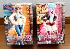 【未開封】ワンピース グランドラインレディ ナミ ボニーの2種セット