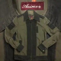 Avirex ミリタリージャケット　カーキ　S アヴィレックス