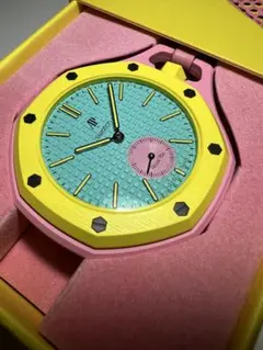【新品未使用】Swatch × AP ロイヤルポップ ピンクイエローのサムネイル