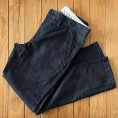 【今だけ特別価格・美品】タケオキクチ チノパン スラックス L 黒 ダークグレー