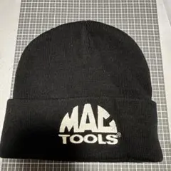 MAC TOOLS ニット帽 マックツール ブラック レッド スナップオン 