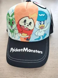 【クーポン◎54㌢ブラック】ポケットモンスター　帽子　キャップ　ポケモン　新品