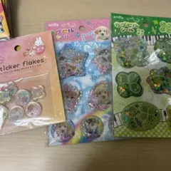 セリア おはじきシール カプセルシール