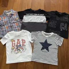 e.a.B しまむら コムサ GAP ベルメゾン シャツ Tシャツ 半袖 100