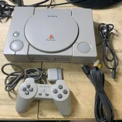 動作OK 初代プレイステーション本体　SCPH-7000 コントローラー　PS1