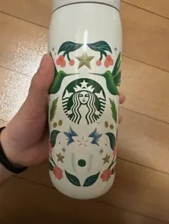 Starbucks 花と鳥デザイン タンブラー 355ml