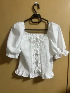 GORGE ゴージ 半袖 トップス 白のサムネイル