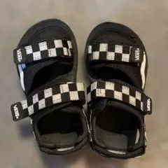 VANS チェッカーボード ストラップサンダル　17㎝のサムネイル