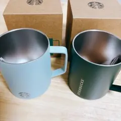 【韓国限定】スタバ　ステンレスマグカップ　2個セット
