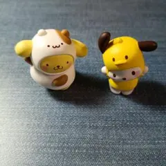 おともだちきぐるみ フィギュア ポムポムプリン ポチャッコ