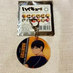 ハイキュー！！　影山飛雄　やわらか　クリアチャーム　キーホルダー