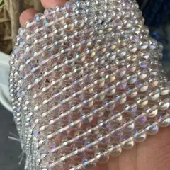 レインボー水晶 8mm 連売り ブレスレット2本分