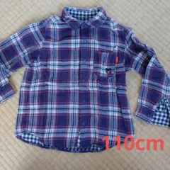 ④ダブルビー シャツ 110cm
