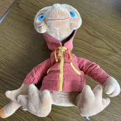 E.T. ぬいぐるみ フード付き
