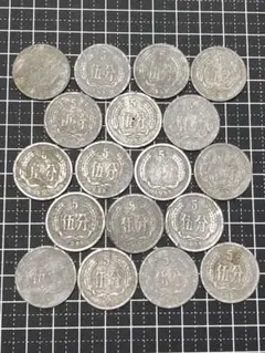 中国 貳分（2分） 2×21枚 中国 貳分（2分）コイン 2×21枚 - メルカリ
