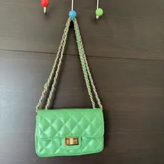 GALENA ミニチェーンBAG ブラックor グリーン - メルカリ