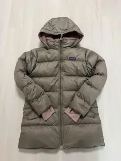 patagonia ガールズダウンXL シャンパンピンク(難あり箇所要確認)