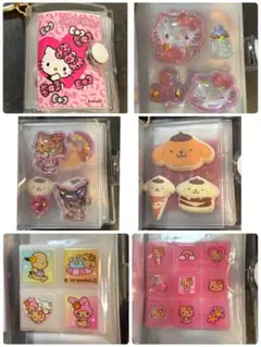A*t様 【匿名配送】ミニシール帳　完成品　サンリオ