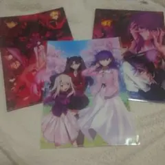 fate stay night ランチョンマット クリアファイル　17枚セット Amazon.co.jp: Fate A3クリアファイル 17枚セット ランチョンマット