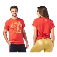 正規品　Zumba Dancin Tee<Really Red-y> M/L