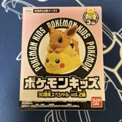 신품 포켓몬 キッズ 30周年スペシャルvol.2編 피카츄 &イーブイ