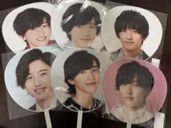 なにわ男子　道枝駿佑　うちわ　まとめ売り