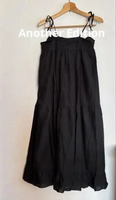 Another Edition ブラックキャミワンピース