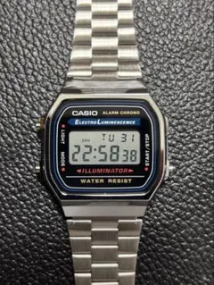 生産終了品CASIO A168WA-1 チプカシ　チープカシオ　人気