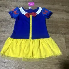 新品 タグ付 西松屋 ディズニー 白雪姫 半袖 ワンピース 100cm