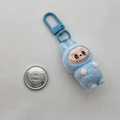 ラブブ　LaBuBu キーホルダー ブルー　水色