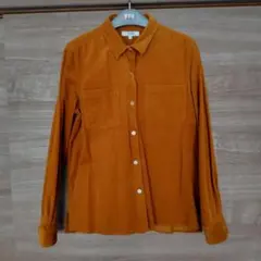 AIGLE オレンジ 長袖シャツ サイズ40（レディス）