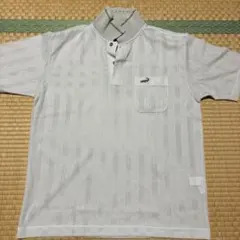 Crocodile ポロシャツ ホワイト Mサイズ