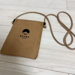 BEAMS JAPAN × MAKOO スマホショルダーバッグ